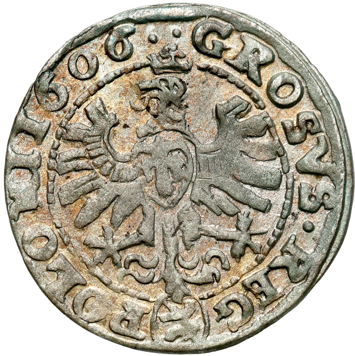 Zygmunt III Waza. Grosz 1606, Kraków